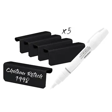 Vinetiketter mQuvée bl.a. WineCave och WineKeeper - 5 pack