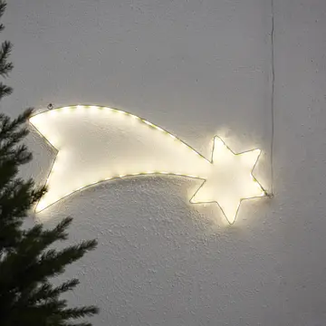 Dekorationsbelysning Star Trading Lumiwall Komet