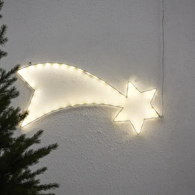 Dekorationsbelysning Star Trading Lumiwall Komet