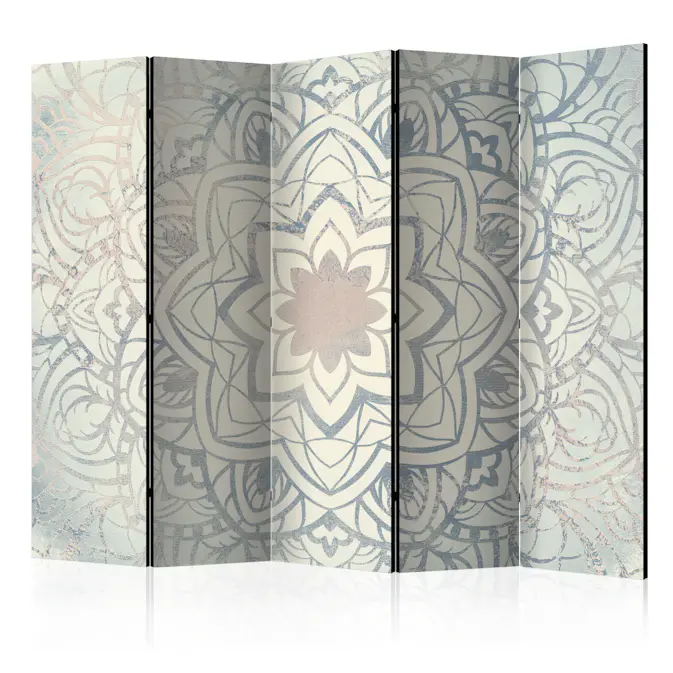Rumsavdelare Skärmvägg Arkiio Winter Mandala II 225x172 cm