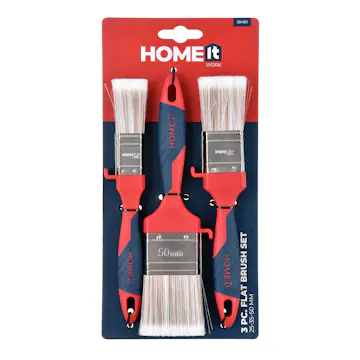Pensel Home It Set Med 3 Platta 25/35/50 mm