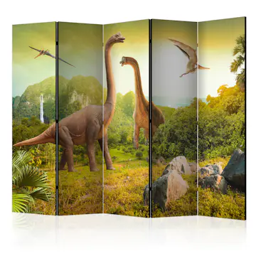 Rumsavdelare Skärmvägg Arkiio Dinosaurs II 225x172 cm