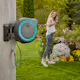 Slangbox Gardena Batteridriven PowerRoll XXL 40 m Med Batteri & Laddare