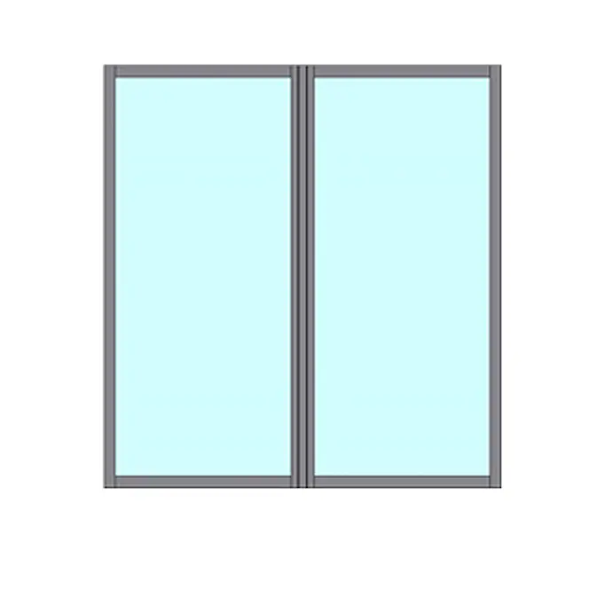 Fast Väggparti Novoroom Ultra 2-Delat