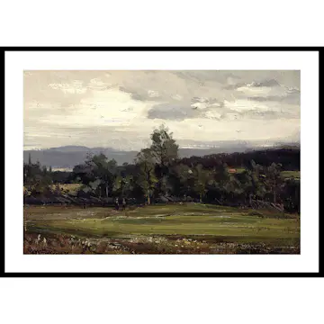 Poster Gallerix Fields At Hedmark In Summer By Gerhard Munthe