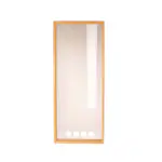 Bastufönster Tylö 6L 506x1781 mm