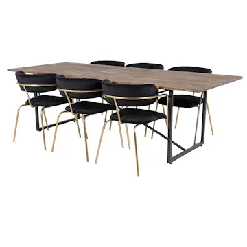 Matgrupp Venture Home Peo med 6 Aris Stolar