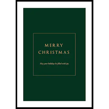 Poster Gallerix Merry Christmas Joy