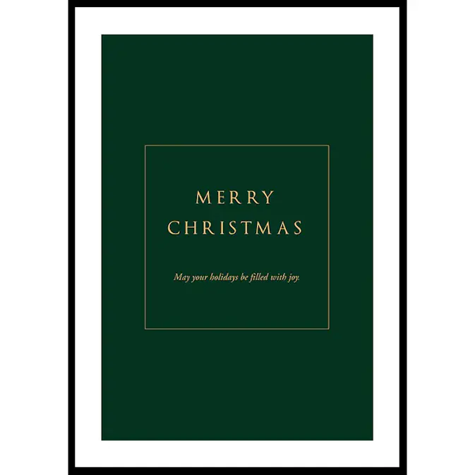 Poster Gallerix Merry Christmas Joy