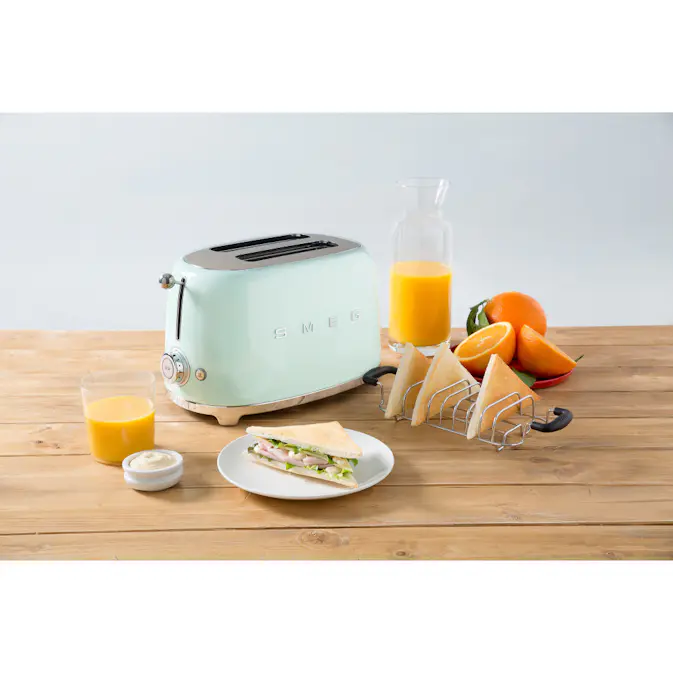 Frukostpaket Smeg Lilla Brödrost, Vattenkokare & Kaffebryggare