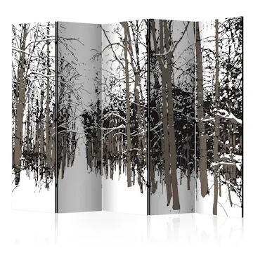 Rumsavdelare Skärmvägg Arkiio Trees Autumn II 225x172 cm