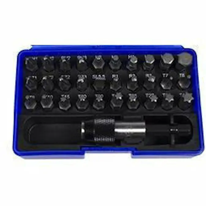 Bitsset Tecos 31 Delar i box