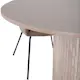 Matgrupp Venture Home Bianca Rund med 4 Bergen Stolar Polyester
