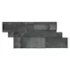 Mosaik Konradssons Climb Svart Stav 30x60 cm