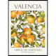 Poster Gallerix Valencia Arbol De Naranjas