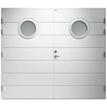 Garagedörr Diplomat Bella Klarglas