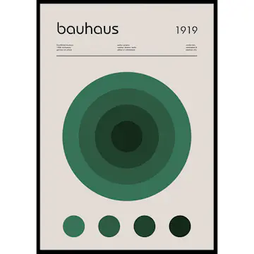 Poster Gallerix Bauhaus Art No18