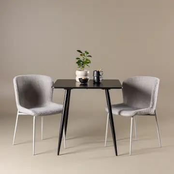 Matgrupp Venture Home Polar 75 med 2 st Modesto Stolar