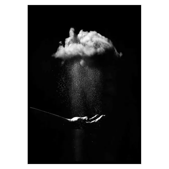 Poster Gallerix Rain In Dark