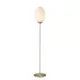 Golvlampa Halo Design Twist Oval Opal G9
