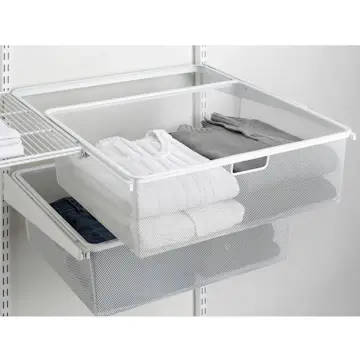 Meshback Elfa Paket med Utdragsram & Konsol 40