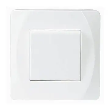 Strömbrytare Malmbergs Nova Infälld Trapp Vit