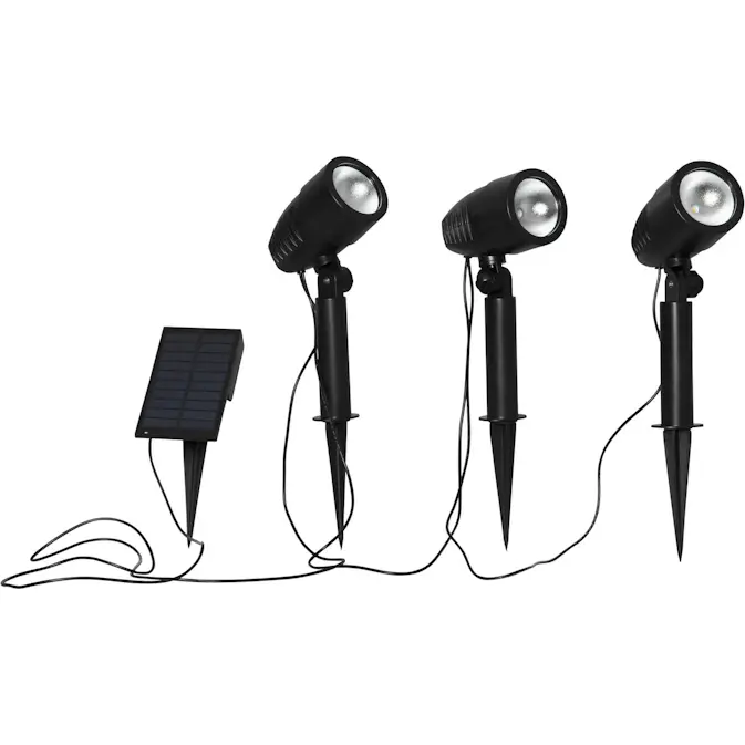 Solcells-Spotlight Star Trading Powerspot x 3