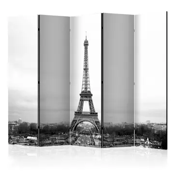Rumsavdelare Skärmvägg Arkiio Paris Black and White Photography II 225x172 cm