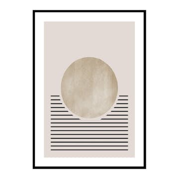 Poster Gallerix Abstract Cuts No2