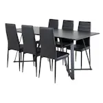 Matgrupp Venture Home Madde med 6 Sly Stolar