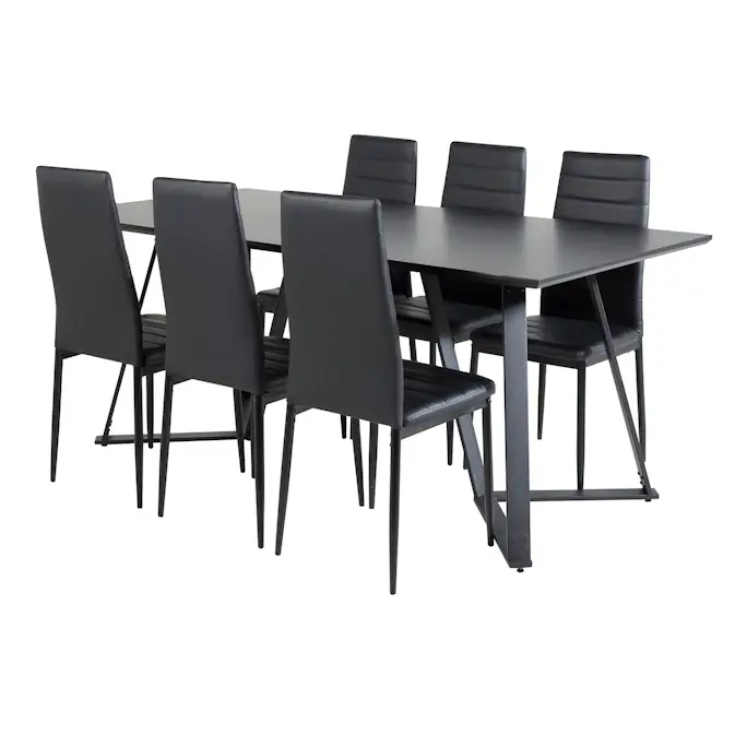 Matgrupp Venture Home Madde med 6 Sly Stolar