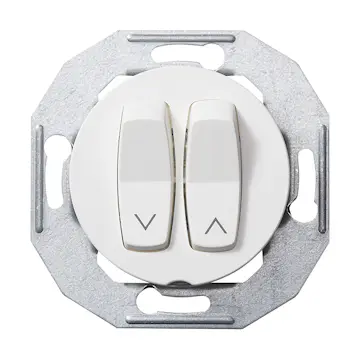Vipptryckknapp Schneider Electric Renova Jalusi Vit