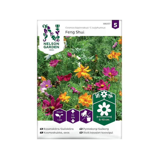 Frö Rosenskära/Gullskära Nelson Garden Feng Shui