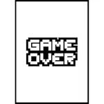 Poster Gallerix Game Over