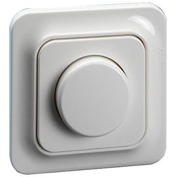 Dimmer Schneider Electric Trend 315W Infälld Polarvit