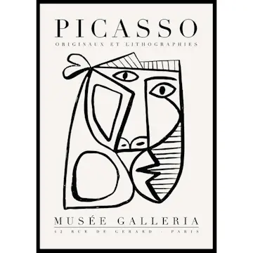 Poster Gallerix Picssso Lithographie No5