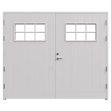 Garageport Leksandsdörren Insjön Glas