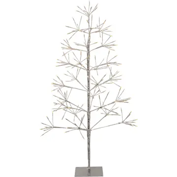 Dekorationsträd Star Trading Flower Tree Silver