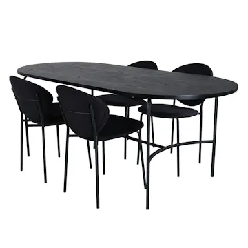 Matgrupp Venture Home San Francisco med 4 Valor Stolar