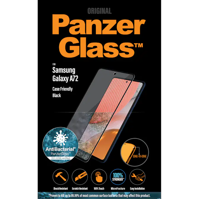 Skärmskydd Panzerglass Samsung Galaxy A72 Case Friendly