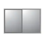 Kombiparti Dörrar Novoroom Exklusiv 1 Skjutbar & 1 Fast