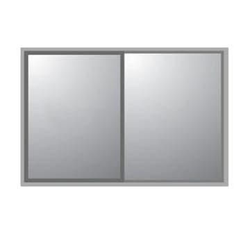 Kombiparti Dörrar Novoroom Exklusiv 1 Skjutbar & 1 Fast