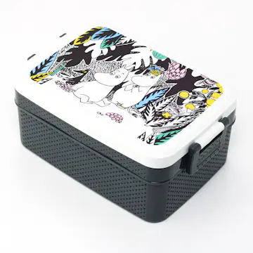 Matlåda Rätt Start Moomin Djungel Grafit