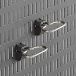 Bygelkrok Elfa Garage+ för Förvaringstavla 2-pack