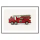 Poster Gallerix Fire Truck