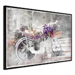 Poster Artgeist Affisch Floral Bike