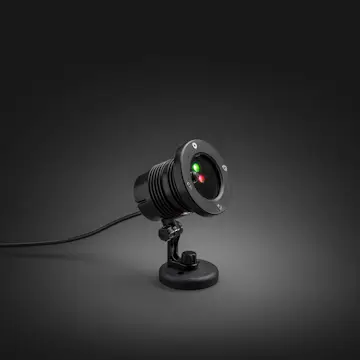 Laserlampa Gnosjö Konstsmide Julmotiv LED