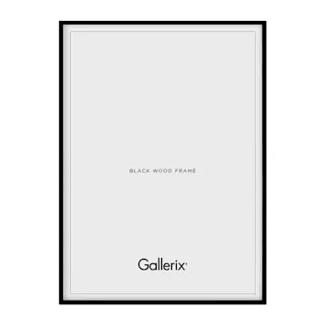 Tavelram Gallerix Svart
