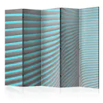 Rumsavdelare Skärmvägg Arkiio Neon Blue II 225x172 cm