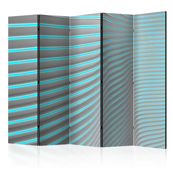 Rumsavdelare Skärmvägg Arkiio Neon Blue II 225x172 cm